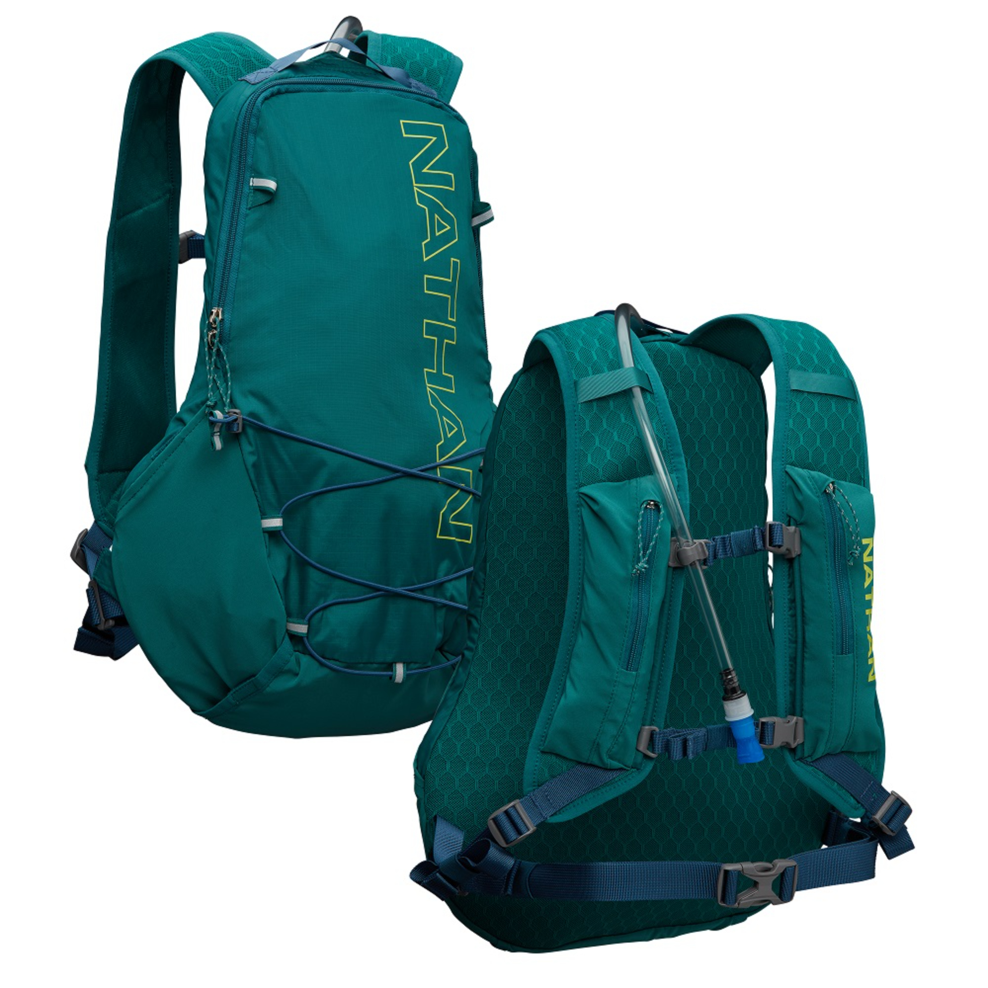 Nathan Crossover Pak 10L Storm Green/Finish Lime - SportCo