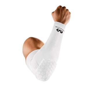 McDavid HexPad Shooter Arm Sleeve WHITE