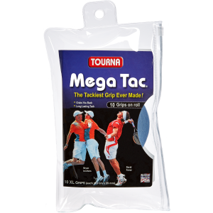 Tourna Mega Tac Blue Pack of 10 grips
