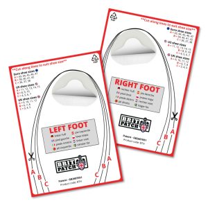 Trainer Armour Big Toe Hole Preventer Pack White r