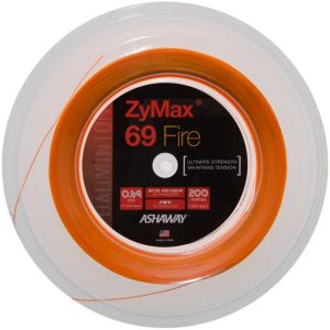 Ashaway ZyMax 69 Fire Orange Badminton String Reel