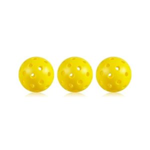 Lightning Indoor 26 Hole Pickleball Yellow 100xPack
