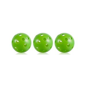 Lightning Outdoor 40 Hole Pickleball Green 100xPack