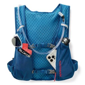 Nathan Quickstart 3.0 6L Hydration vest with 1.5L Bladder Blue